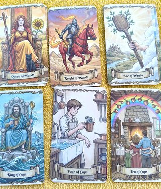Tarot Culinario. Culinary Tarot
