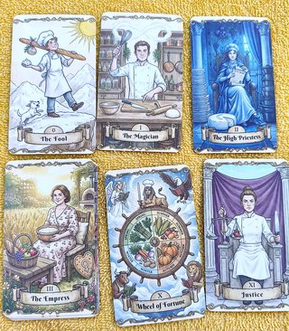 Tarot Culinario. Culinary Tarot