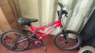 Bicicleta de Montaña Berg Roja