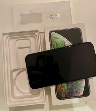 iPhone XS 256 GB gris espacial con caja original
