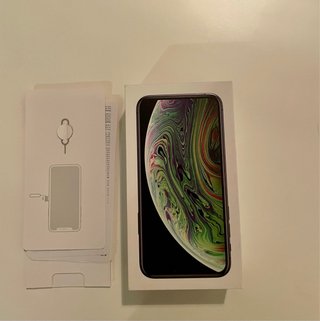 iPhone XS 256 GB gris espacial con caja original