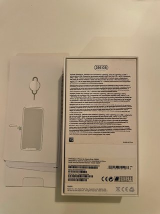 iPhone XS 256 GB gris espacial con caja original