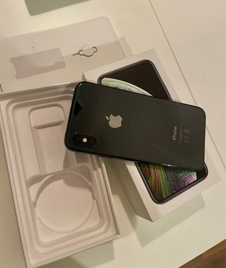 iPhone XS 256 GB gris espacial con caja original