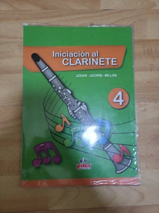 Libro Iniciación al Clarinete 4 - Piles