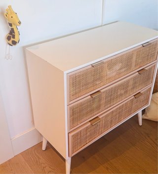Cómoda Vical Ratán y Madera
