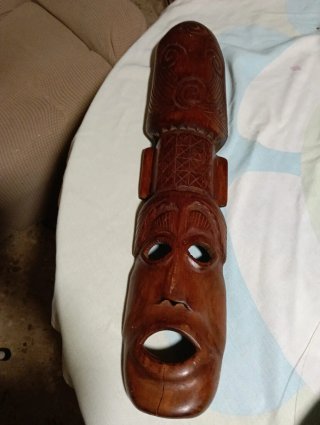 Máscara y otras Decorativa de Madera Tallada
