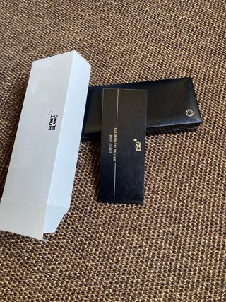 Astuccio Montblanc originale nuovo maiusato
