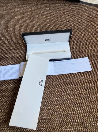 Astuccio Montblanc originale nuovo maiusato