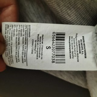 Sudadera NASA Gris con Capucha y Cremallera