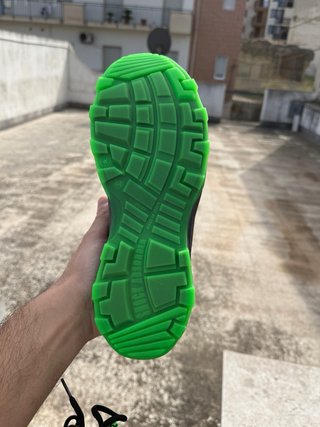 Scarpe antinfortunistiche Wurth Modyf grigie/verdi