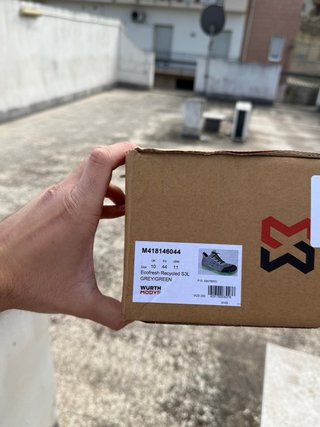 Scarpe antinfortunistiche Wurth Modyf grigie/verdi