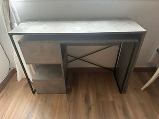 Conjunto Escritorio en L Estilo Industrial y Silla