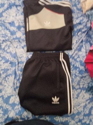 Chándal Adidas Negro y Blanco