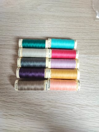 Set de 10 Hilos de Coser Gütermann