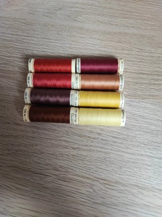 Set de 8 Hilos de Coser Gütermann