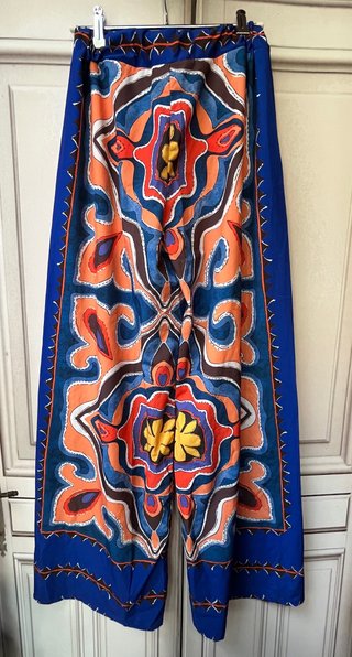 Pantalón estampado verano talla única