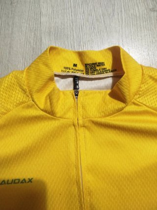 Maillot Ciclismo RAUDAX Amarillo y Verde