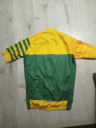 Maillot Ciclismo RAUDAX Amarillo y Verde