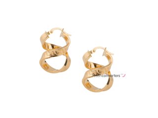 argollas oro 18k