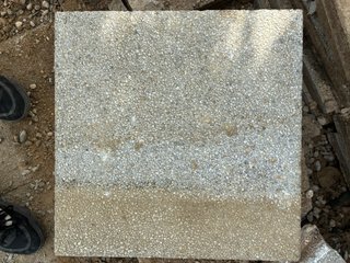 Lozas de terraza de hormigón