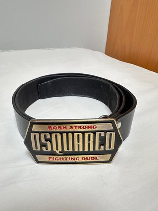 Cinturón Dsquared2 Hebilla Hexagonal Born Strong