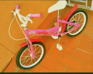 Bicicleta Infantil Rosa