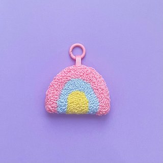 Charm para bolso arcoíris