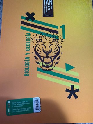 Libro 1ESO BIOLOGÍA Y GEOLOGIA. Nuevo.