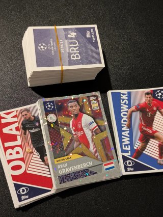 Lote 240 cromos Champions League 2020/21