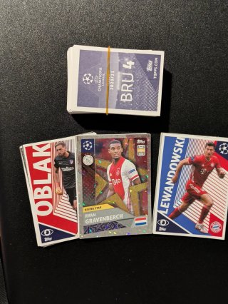 Lote 240 cromos Champions League 2020/21