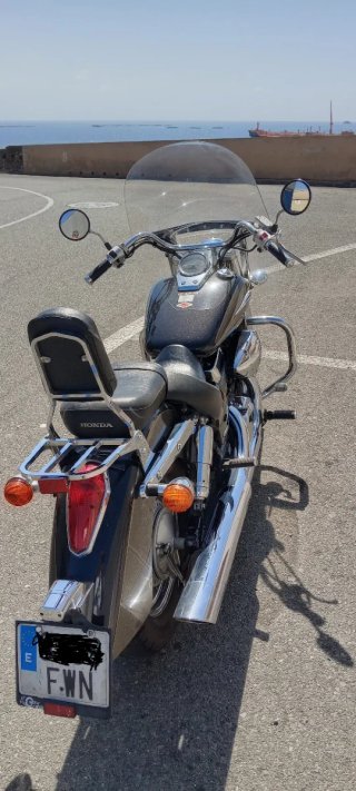 Honda Shadow VT 750cc Negra/gris