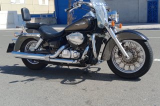 Honda Shadow VT 750cc Negra/gris