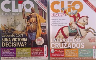 Lote 8 Revistas de Historia, Clio e Historia