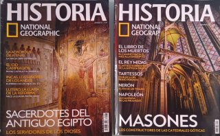 Lote 8 Revistas de Historia, Clio e Historia