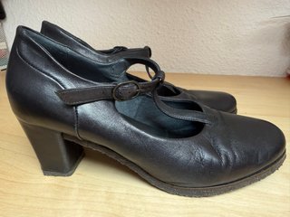 Zapatos de piel Vialis negros