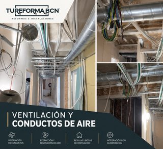 Ventilación y conductos de aire