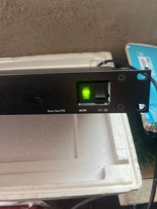 NTP 377-700 stereo video ppm-medidor profesional