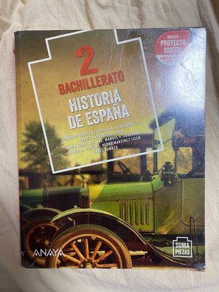 Libro 2 historia de españa bachillerato