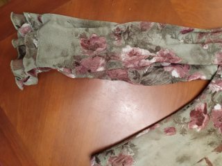 Blusa semitransparente floral