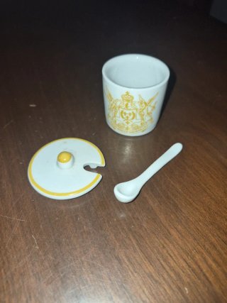 Tarro de cerámica vintage Maille