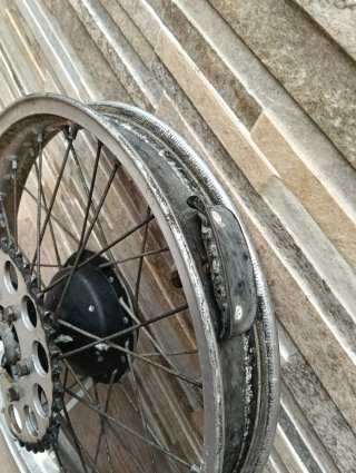 Rueda Trasera Merlin Trial 350