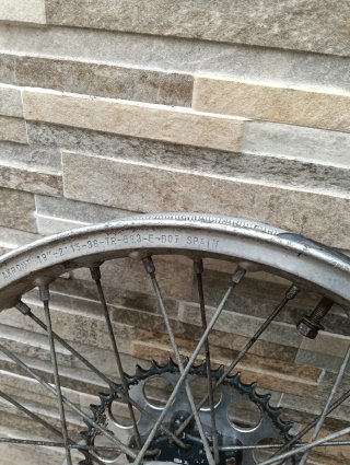 Rueda Trasera Merlin Trial 350
