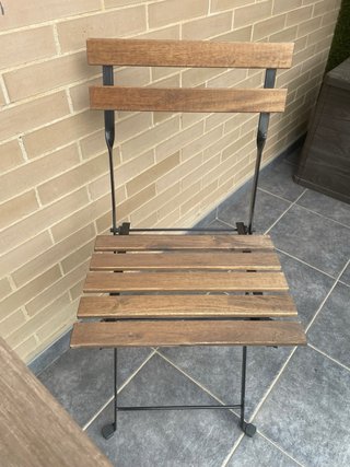 Set de Mesa y 2 Sillas de Jardín