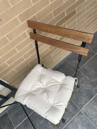 Set de Mesa y 2 Sillas de Jardín