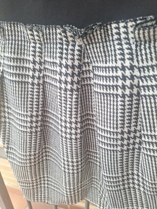 Conjunto Chaqueta y Falda Cuadros Talla S