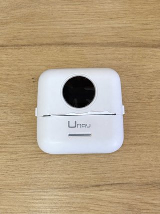 UMay Thermal Label Printer + 57x35mm Paper Rolls
