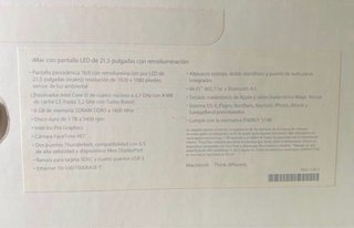 iMac 21,5 pulgadas