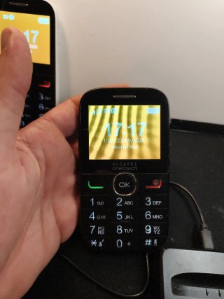 Lote 2 Móviles Alcatel One Touch Mayores (libres).
