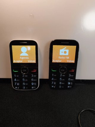 Lote 2 Móviles Alcatel One Touch Mayores (libres).