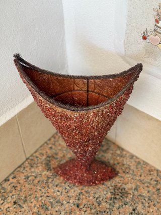 Jarrón Decorativo Artesanal